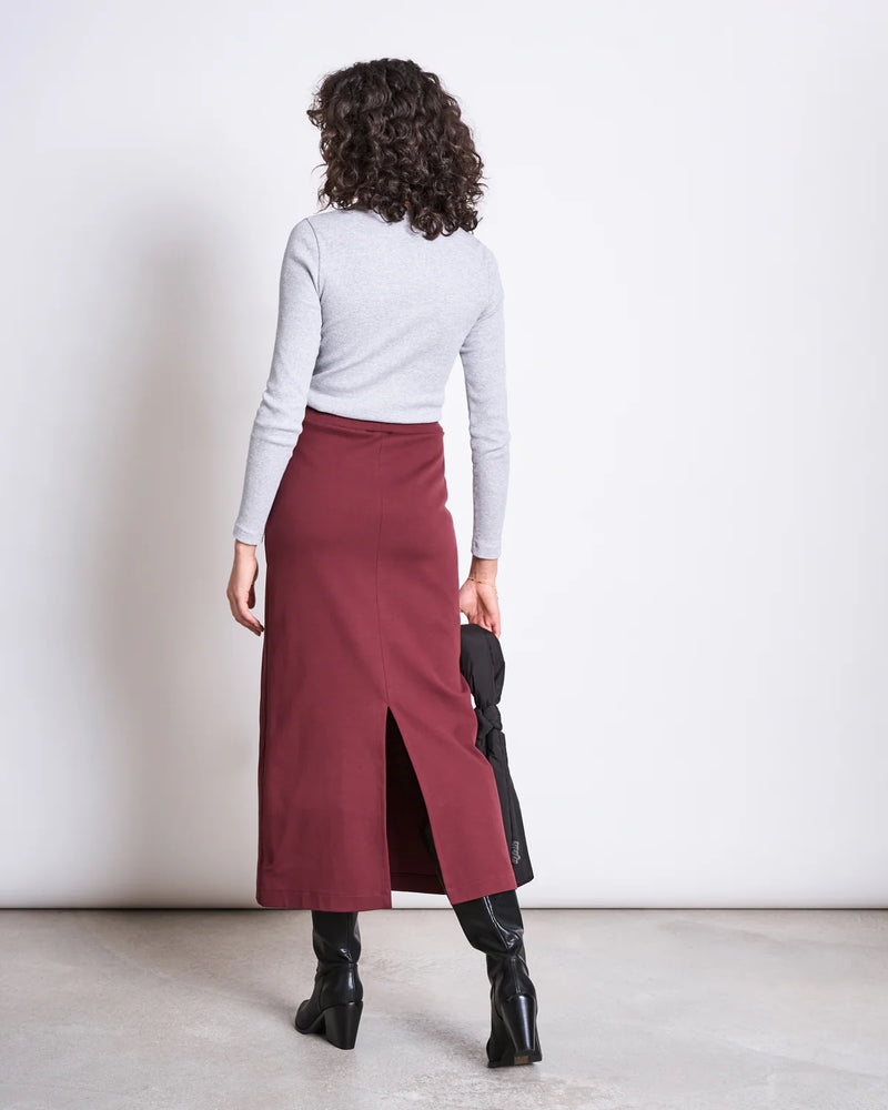 Burnita Maxi Skirt intense rust