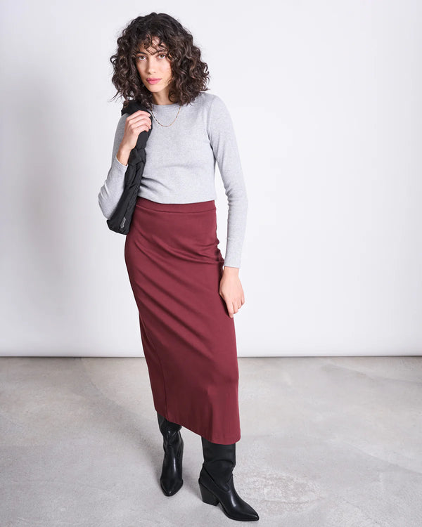 Burnita Maxi Skirt intense rust