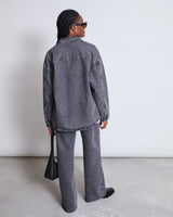 Solace Denim Shirt light grey