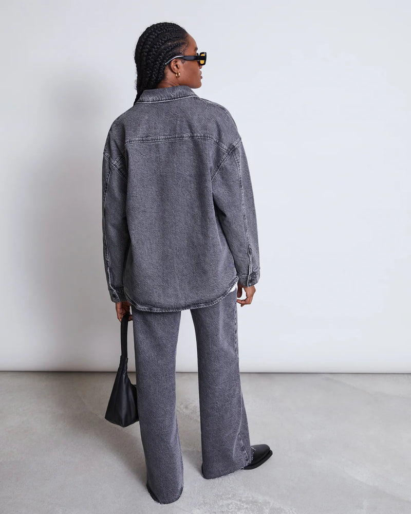 Solace Denim Shirt light grey