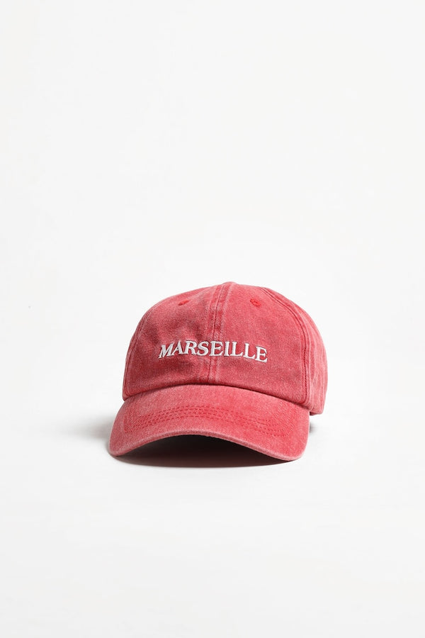 Marseille Cap washed red