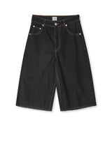 Dyed Denim Robyn Shorts black