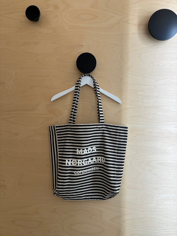 Recycled Boutique Athene Bag black stripe