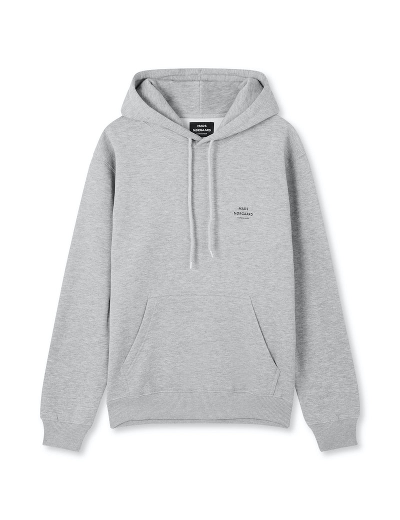 Standard Hoodie Logo Sweat grey melange