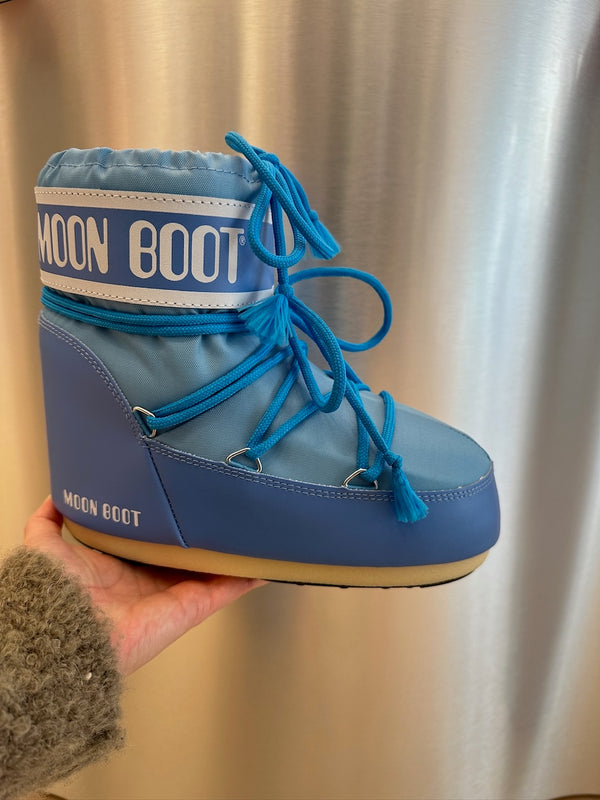 Moon Boot Icon Low Nylon alaskan blue