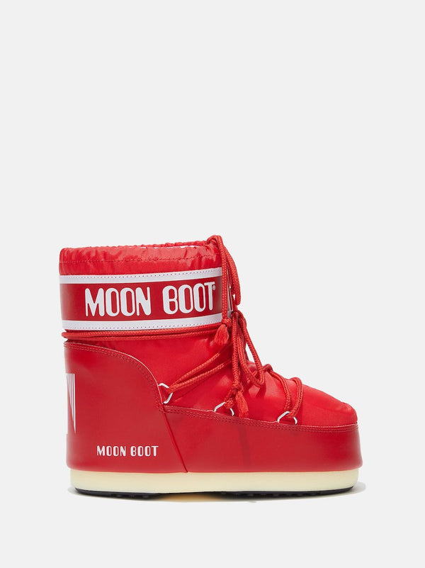 Moon Boot Icon Low Nylon red