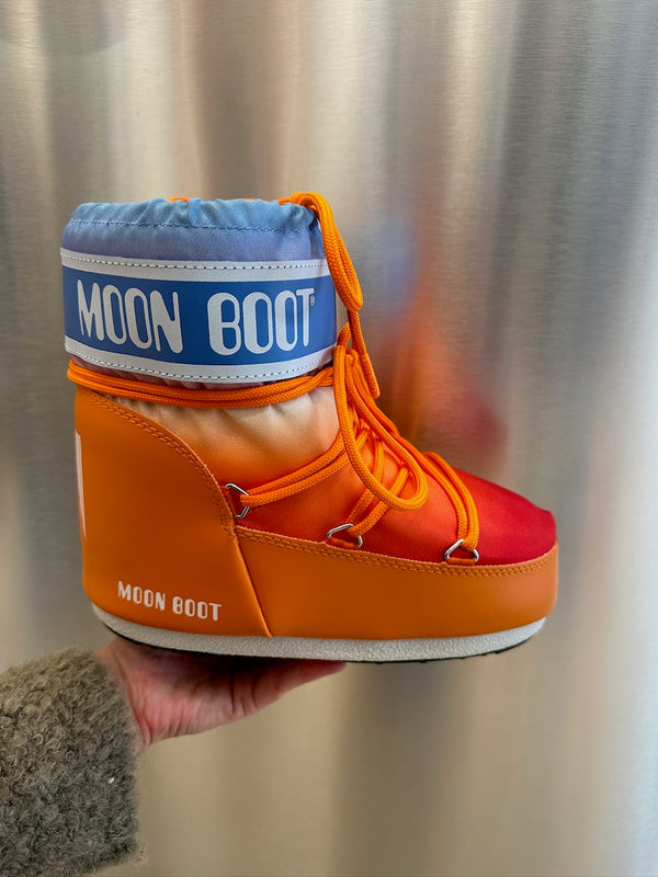 Moon Boot Icon Low Sunrise orange