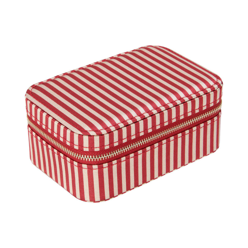 Large Jewelry Box red stripe