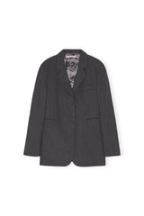 Martinio Boxy Blazer dark grey