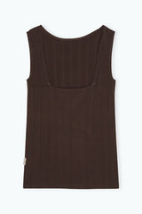 Tank Top dark brown