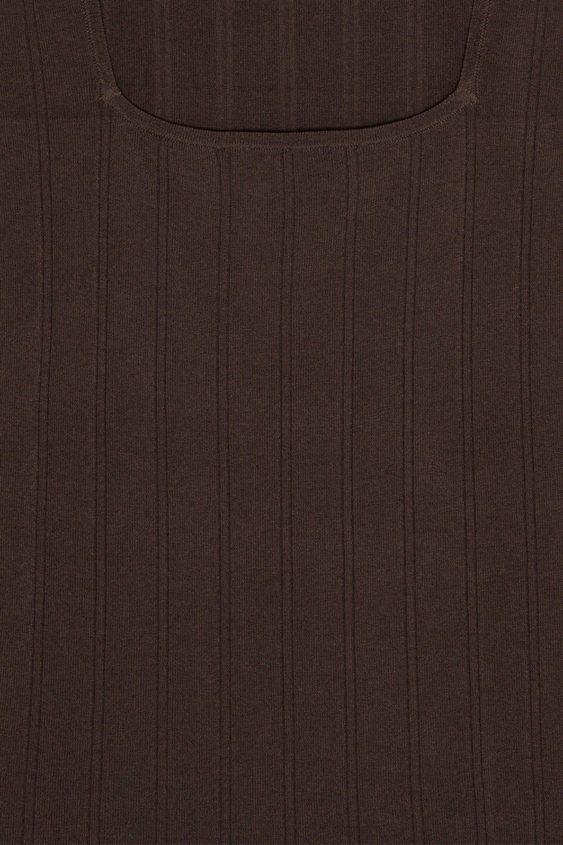 Tank Top dark brown