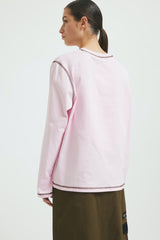 CamRS LS Tee pastel pink