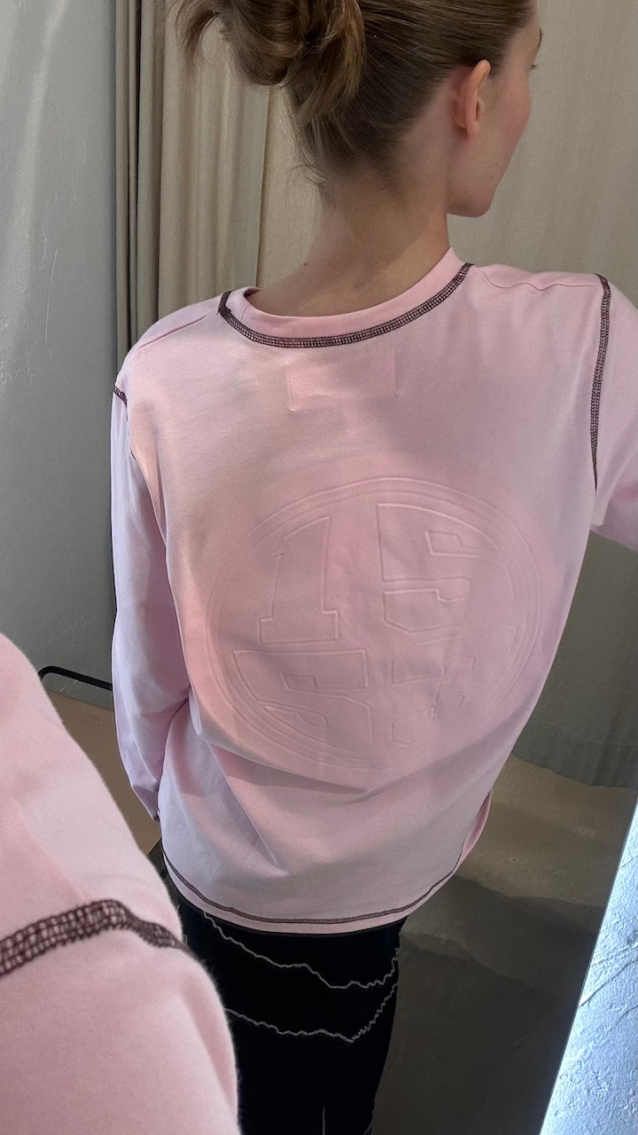 CamRS LS Tee pastel pink