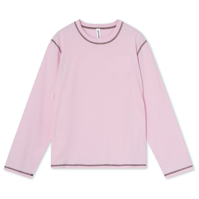 CamRS LS Tee pastel pink