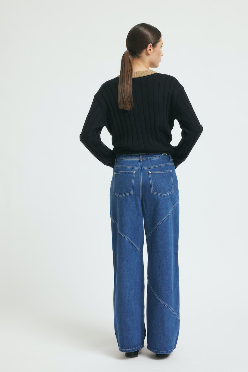 ClaireRS Pant denim blue