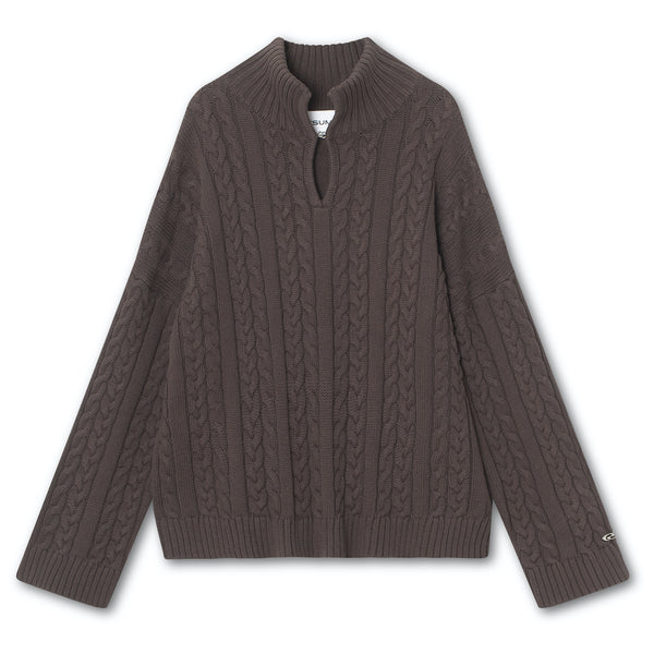 DawsonRS Knit Pullover dark brown