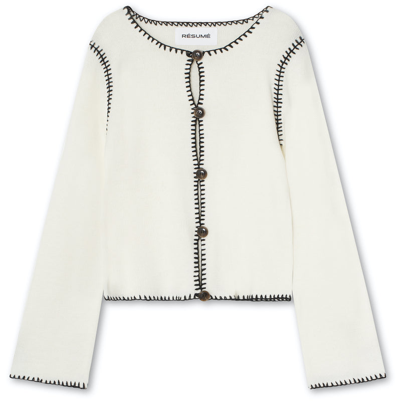 DohaRS Knit Cardigan creme