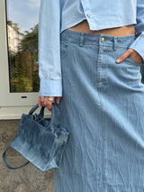 Sabetty Mini Bag washed denim