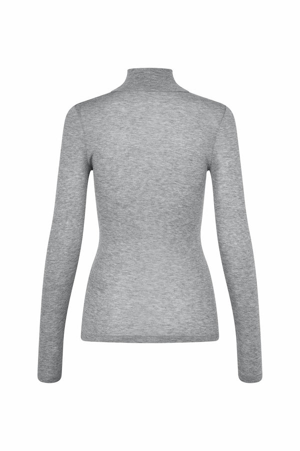 Sadou Turtleneck grey melange