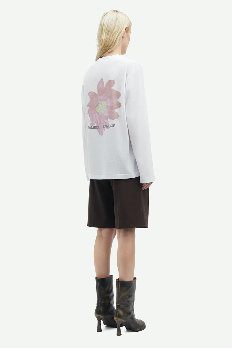 Sadove Is T-Shirt white blooming