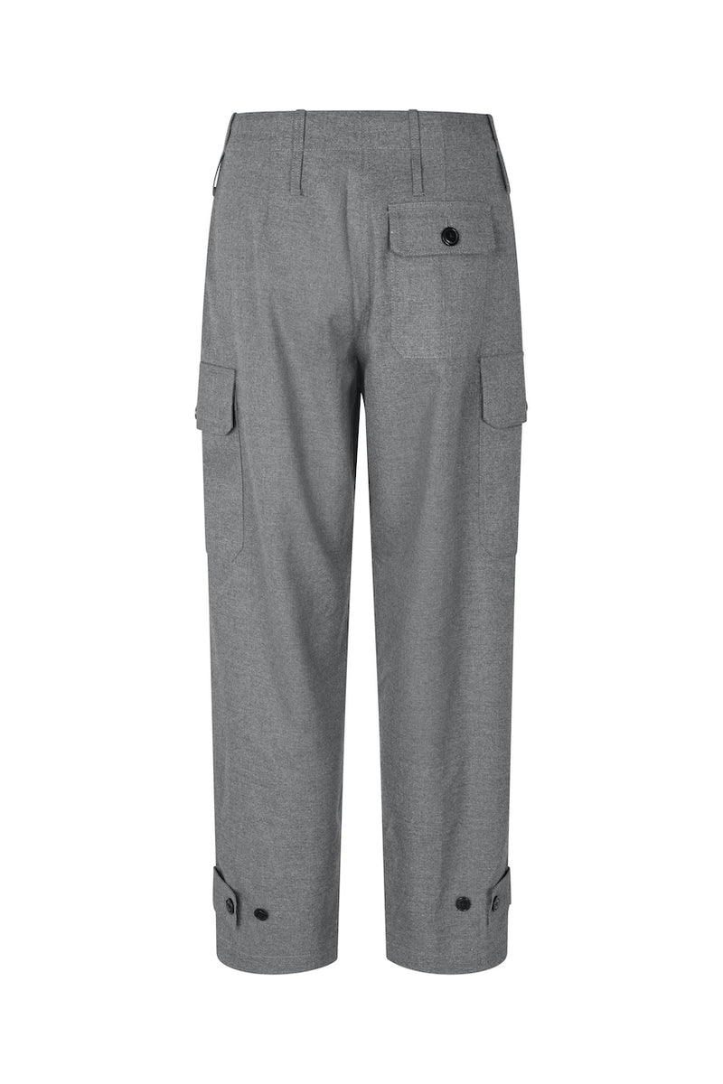 Salix Trousers grey melange