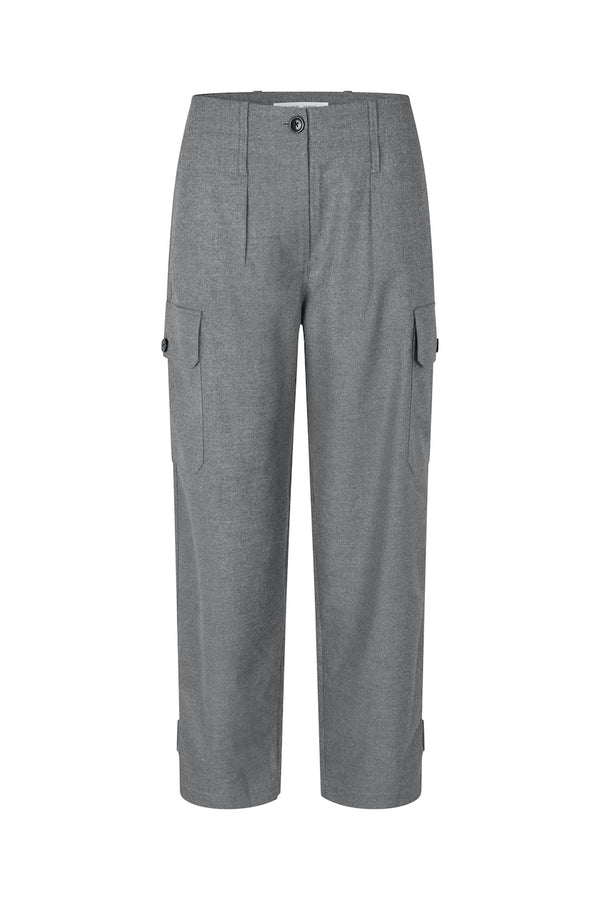 Salix Trousers grey melange