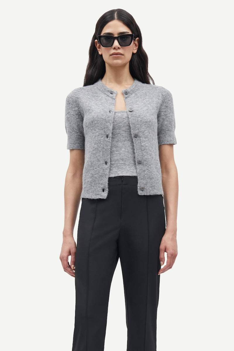 Sanoura Cardigan grey melange