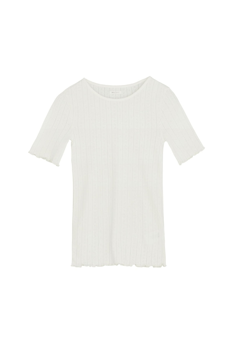 Edie Tee off white