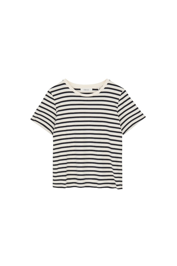 Loui Regular Tee navy stripes