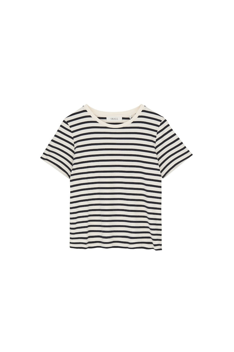 Loui Regular Tee navy stripes