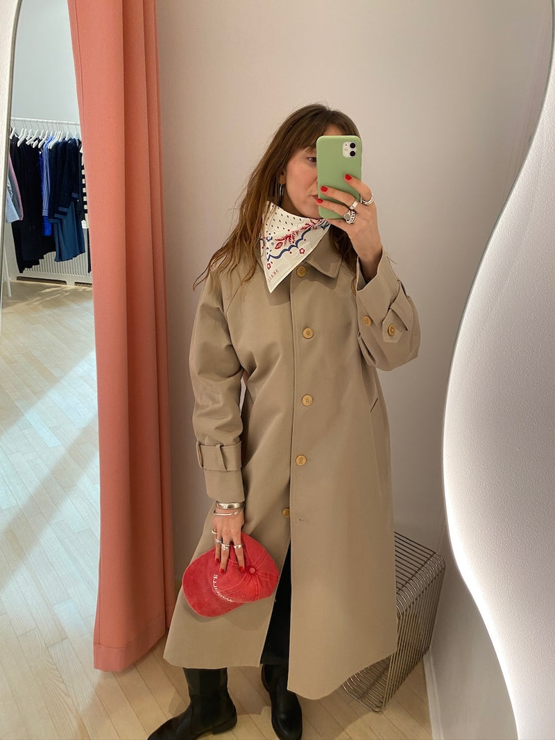 Macy Coat clay sand