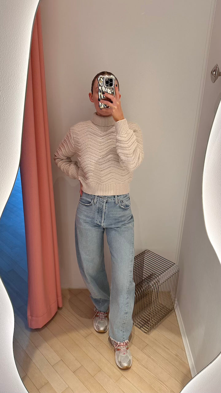 Hailey Turtleneck off-white