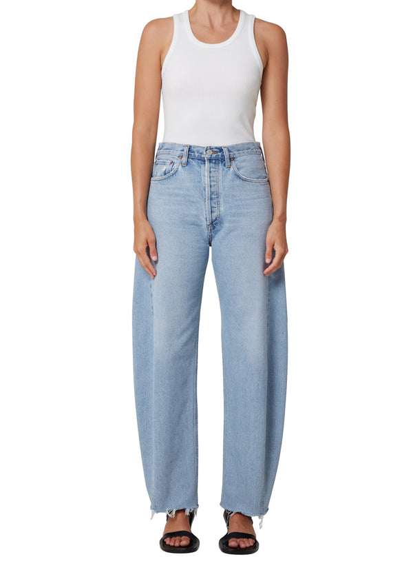 Luna High Rise Pieced Jeans taper void