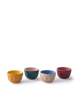 Cappuccino Cup Set of 4 multi-colour